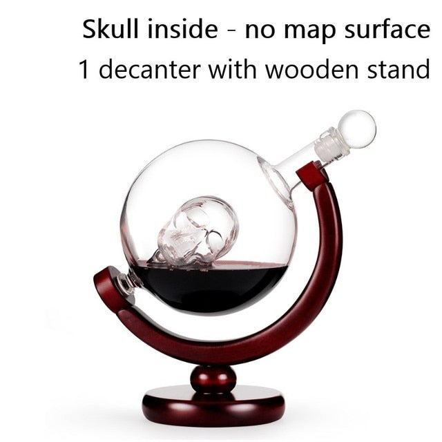 Bougy Wines | Aerator Whiskey Decanter Globe Wine Glass Set