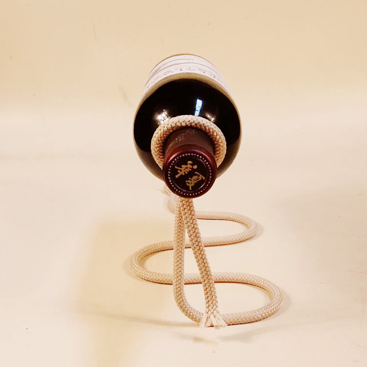 Bougy Wines | Suspended Rope Wine Bottle