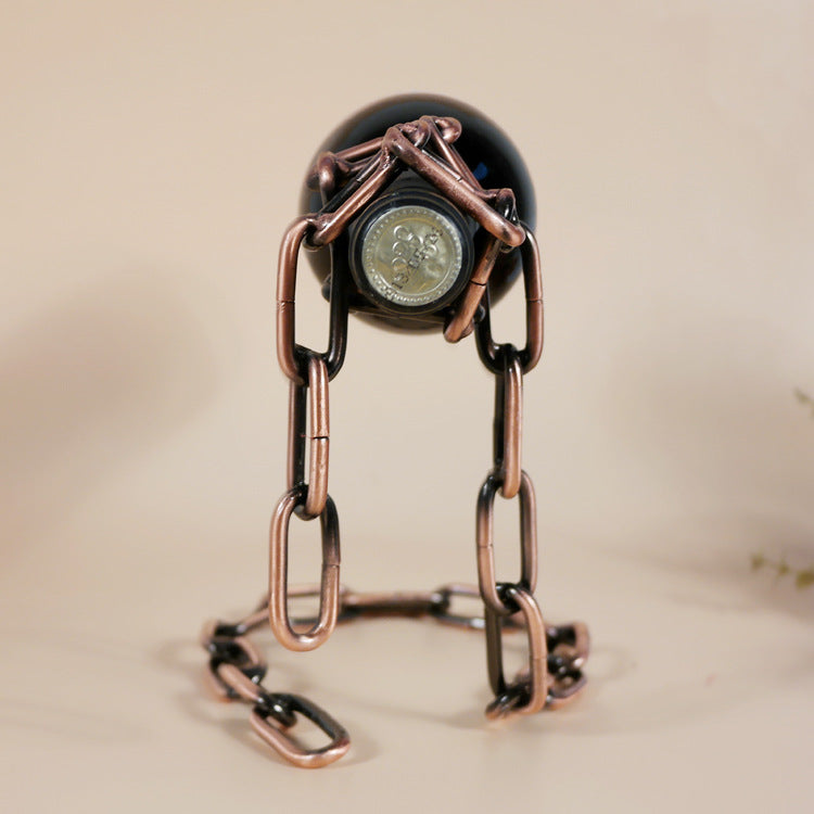 Bougy Wines | Magic Iron Chain Wine Bottle Holder