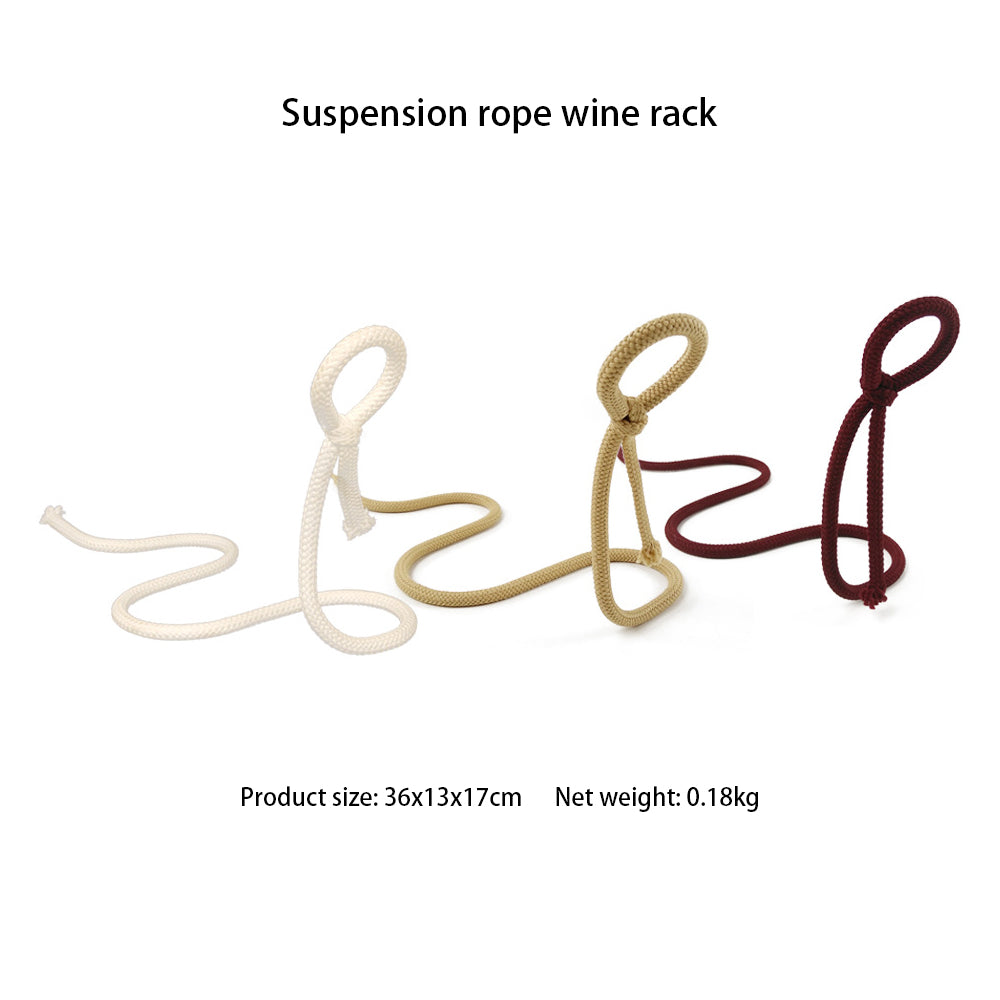 Bougy Wines | Suspended Rope Wine Bottle