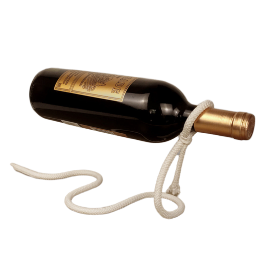 Bougy Wines | Suspended Rope Wine Bottle Holder